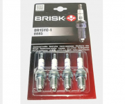 Комплект свечей зажигания LADA 16V DR15YC-1 / BRISK / SUPER-R НИКЕЛЬ 4шт