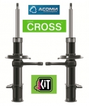 Комплект стоек LADA Granta Kalina-2 / КIT АСОМИ / CROSS   передние K194.2905.002/003+15
