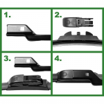 Адаптер Pinch Tab / Push Button для дворников / ALCA / 2шт 300220