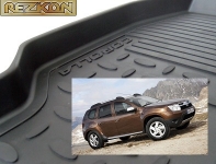 Коврики в салон резиновые RENAULT Duster 4WD 2010- / REZKON / 1029050300