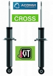Комплект стоек LADA Granta Kalina-2 / КIT АСОМИ / CROSS  задние K194.2915.004+15