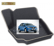 Коврики в салон 3D ворс RENAULT Logan 2014- / REZKON / 4029015200
