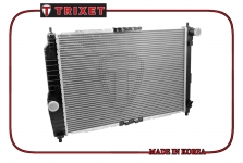 Радиатор двигателя CHEVROLET Aveo 2003-2011 кондиционер / TRIXET / T3091