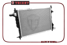 Радиатор двигателя CHEVROLET Spark 2005- / TRIXET / T3092