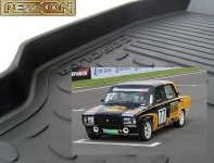 Коврики в салон резиновые LADA 2101-2107 передние / REZKON / 1539005300
