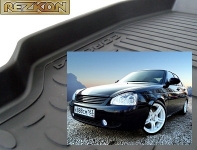 Коврики в салон резиновые LADA Priora / REZKON / 1039025400