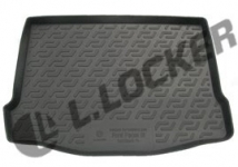 Коврик багажника пластик Ford Focus III хэтчбек 2011- / L.Locker / 0102021000