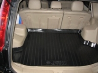 Коврик багажника пластик Nissan X-Trail 2007- / L.Locker / 0105040200