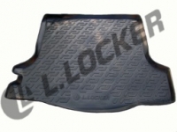 Коврик багажника пластик Renault Logan II 2014- / L.Locker / 0106040600