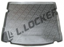 Коврик багажника пластик Chevrolet Cruze хэтчбек 2012- / L.Locker / 0107100200