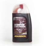 Масло MANNOL 2T Premium Scooter TC+ JASO FD / 6008 7805 1L