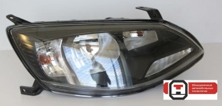 Блок-фара Lada Kalina-2 / АВТОСВЕТ / пластик правая 43.3775