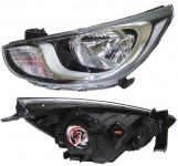 Фара HYUNDAI Solaris RUS 2010- под корректор / DEPO / левая 221-1160LMLEMN2