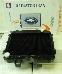 Радиатор двигателя УАЗ 452 469 3151 31512 3741 3909 39094 медный 3-х рядный / Radiator Iran Co / 142002