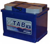 АКБ  60Ah 600A 242х175х190 / TAB POLAR / BLUE полярность прямая 121160
