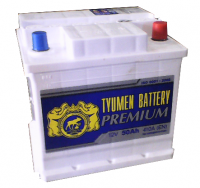 АКБ  50Ah 410A 207х175х190 / TYUMEN BATTERY / PREMIUM полярность обратная 6СТ-50L