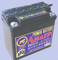 АКБ 12V 10Ah  45A / TYUMEN BATTERY / ЛИДЕР полярность обратная 6МТС-10