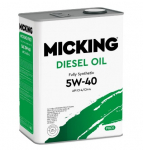 АКЦИЯ!! Масло MICKING DIESEL Oil PRO1 5W40 CI-4/CH-4 / синтетика M1156 4L