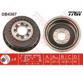 Барабан тормозной LADA 2108-2115 2110-2112 Kalina Granta Priora Datsun / TRW / DB4307