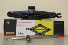 Домкрат ромбический 1.5 тонны (110-360мм) / HOFER / HF 901007