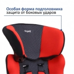 Автокресло детское 1,2,3 группа 9-36кг цвет красный / AZARD / KRES0045