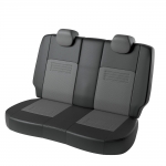Комплект чехлов на сидения Chevrolet Aveo Т200/Т250 седан 2003-2011 / Турин Экокожа черно-серая / LORD AUTO /
