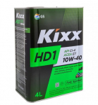 Масло Kixx HD1 10W40 CI-4 SL E7 / 4L