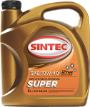 Масло SINTEC SUPER 10W40 SG/CD / 801888 5L