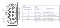 Датчик кислорода  УАЗ / ЗМЗ-405-409 (ЭСУД Е3 OSP+25.368889)
