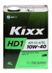 Масло Kixx HD1 10W40 CI-4/SL / L206144TE1 4L