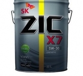 Масло ZIC X7 LS 5W-30 / 20L