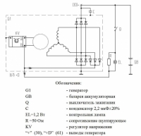 Генератор ВАЗ 2110 2111 2112 / ПРАМО / 120А 5102.3771-30