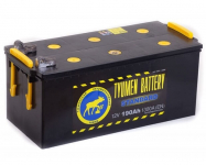 АКБ 190Ah 1300A 518х228х240 / TYUMEN BATTERY / STANDART полярность прямая клеммы болт 6CT-190L