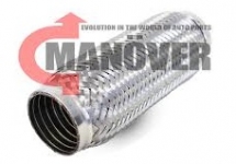 Виброкомпенсатор гофра выхлопной системы 45x260 3-х слойная interlock / MANOVER / MR45x260