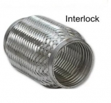 Виброкомпенсатор гофра выхлопной системы 50x200 3-х слойная interlock / ППТ / 50x200-02