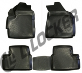 Коврики в салон полиуретан Daewoo Matiz / L.Locker / 0284010101