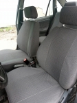 Чехлы на сиденье DAEWOO Nexia 2008- Жаккард серый / TREND NEW / ДН-ЖС