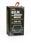 Масло MANNOL O.E.M. RENAULT NISSAN  5W-40 / 1089 4040 4L