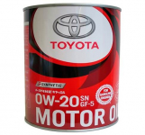 Масло TOYOTA Motor Oil SN/GF-5 0W20 / 08880-10506 1L
