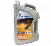 Масло  Gazpromneft Premium N 5W40 SN/CF A3/B4 / 2389907002 5L