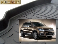 Коврики в салон резиновые VW Tiguan 2007-2017 / REZKON / 1035025100