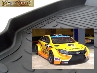 Коврики в салон резиновые LADA Vesta 2015- / REZKON / 1039045100