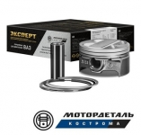 Поршневая группа ВАЗ 21126 21127 21129 / 82,0 A / МОТОРДЕТАЛЬ Кострома / невтыковые Эксперт 21126-1004018-К A