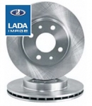 Диск тормозной LADA (для R14) 2112 Kalina Priora Granta передний / LADA IMAGE / 21120350107002