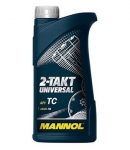 Масло MANNOL 2T UNIVERSAL TC JASO FB ISO L-EGB / 1408 1L