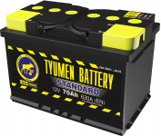 АКБ  70Ah 630A 278х175х190 / TYUMEN BATTERY / STANDART полярность обратная 6CT-70L
