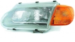 Блок-фара Lada 2114 2114 2115 / ОСВАР / желтый поворотник левая 742.3711010-01