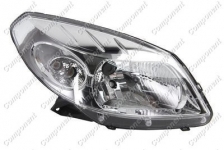 Фара RENAULT Sandero 2008-2014 хром / COMPONENT / правая CMP0100202