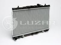 Радиатор двигателя HYUNDAI Elantra АКПП 2000-2006 / LUZAR / LRcHUEl00210