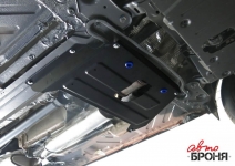 Защита кислородного датчика Renault Duster 2015- / Renault Kaptur 2016- / Nissan Terrano 2016- / АвтоБроня / 111.04725.1